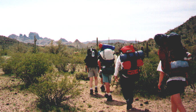 desert hike